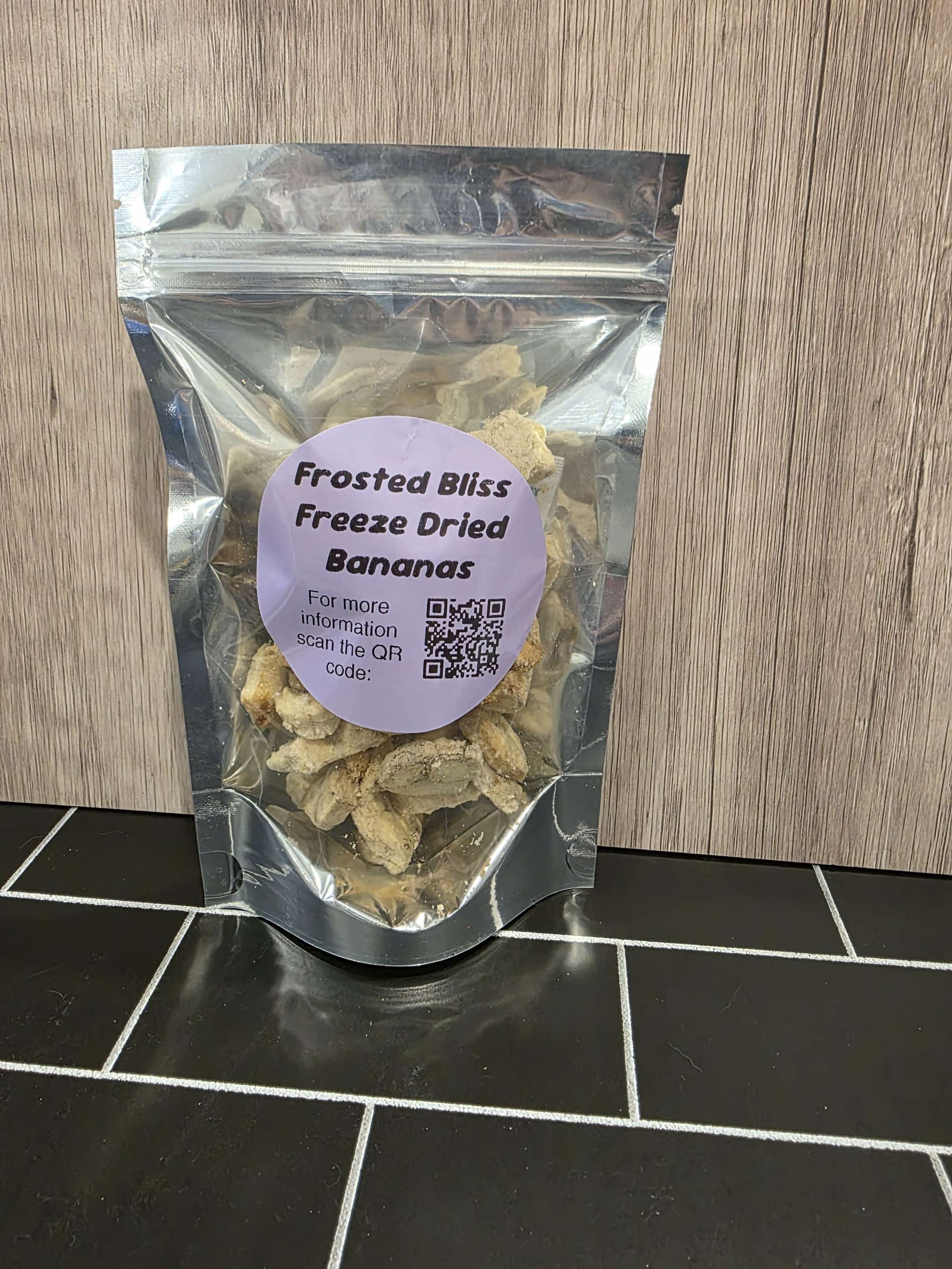 Frosted Bliss Freeze Dried Bananas