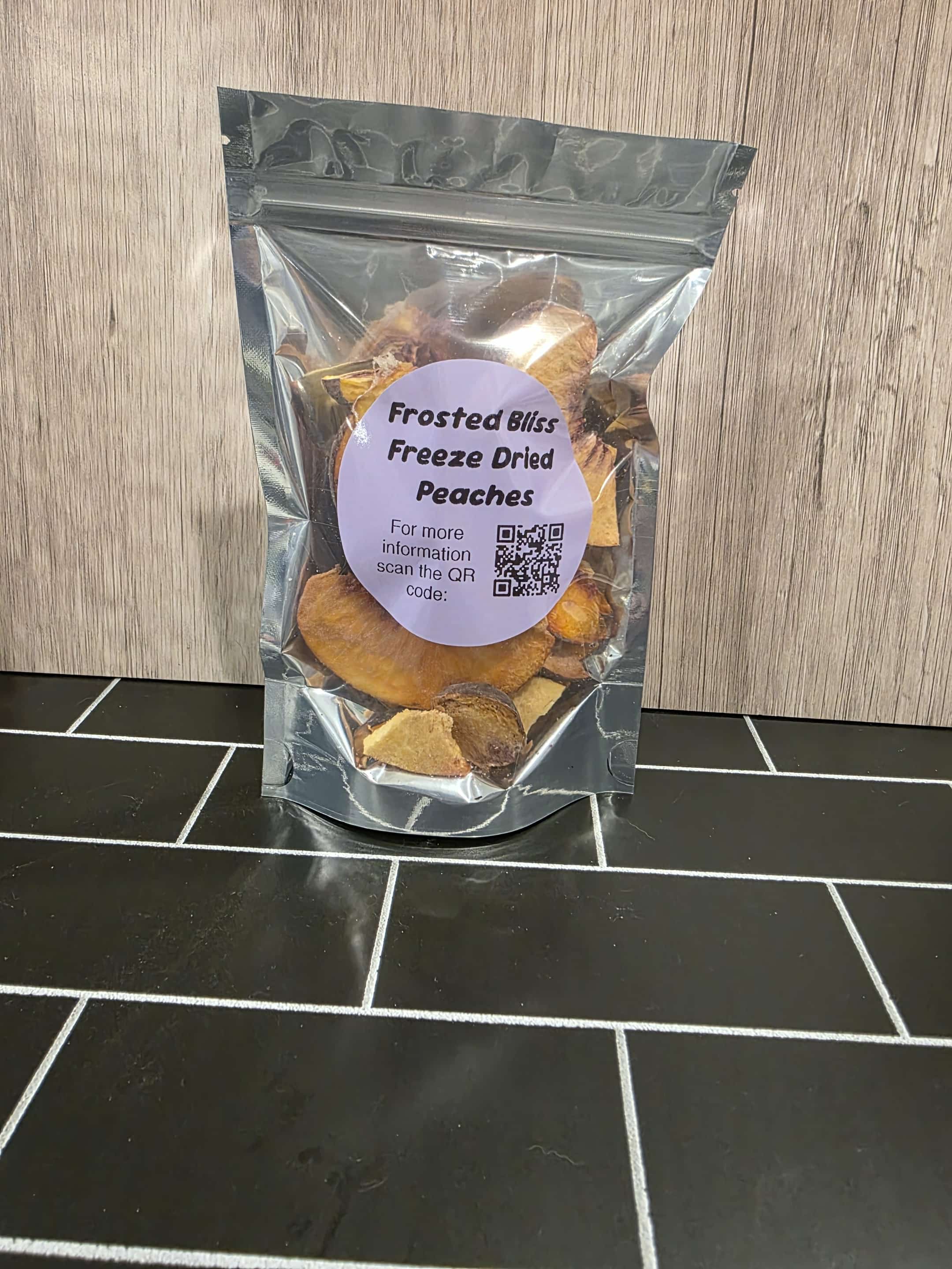 Frosted Bliss Freeze Dried Peaches
