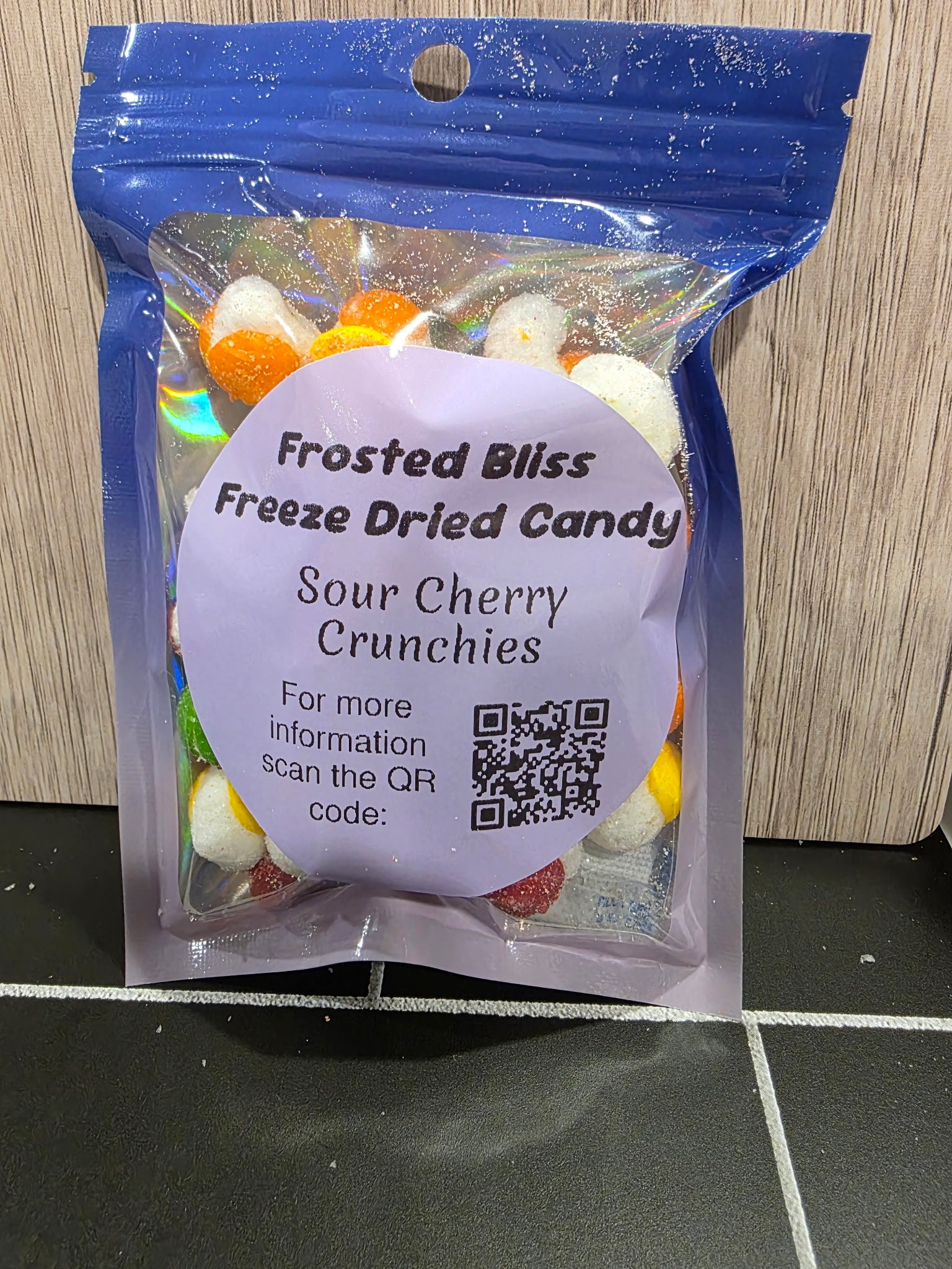 Frosted Bliss Freeze Dried Sour Cherry Crunchies